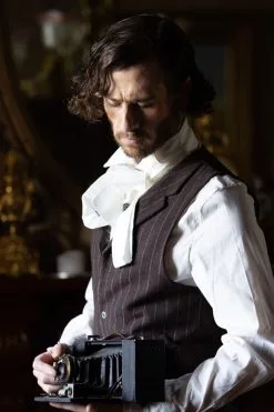 Gallery Serpentine Walnut Stripe Vest, S & M