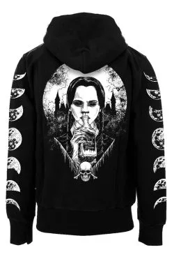 Catalyst Wednesday Poison Hoodie [Zipper Or Pullover] -Akumu Ink Shop wednesdayPoisonzip