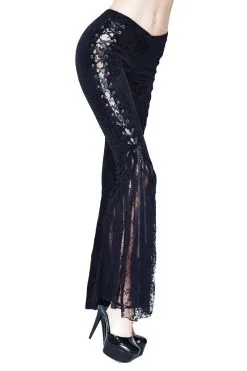 DEVIL FASHION Persephone Flared Pants