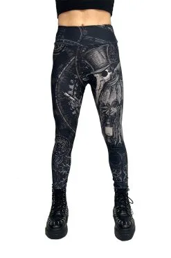 VampireFreaks Deathcore Plague Doctor Leggings